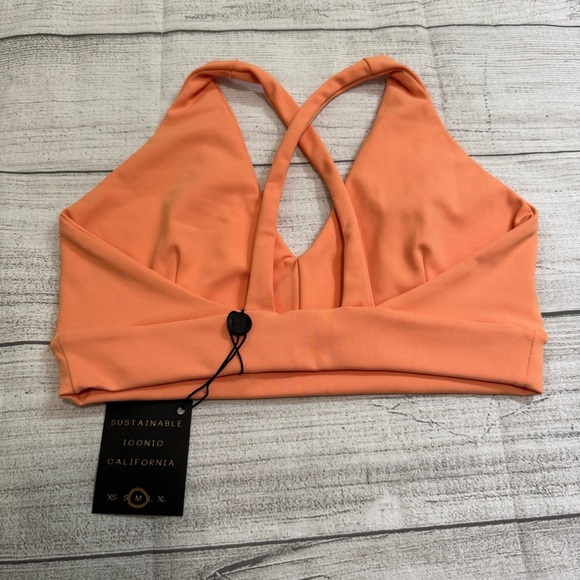 Skatie NWT Orange Bikini Top - Picture 4 of 4